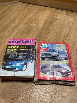 Sbírka časopisů Motor a Svět motorů