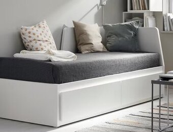 IKEA rozkladaci postel Flekke s úložným prostorem,