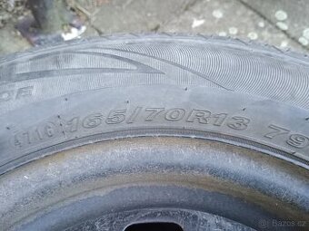 2 x disk felicia s peneumatikami nexen 165/70r13 79t - 1