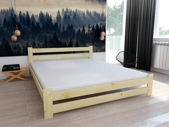 Nová postel 160x200 cm + ROŠT ZDARMA