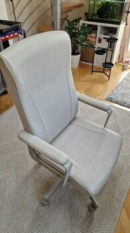 MILLBERGET Otočná židle, béžová (IKEA)