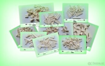 A Lego® Originál Diely biele (ako nové, nehrané)