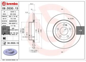 Brzdové kotouče Brembo