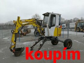 Koupím kráčející bagr pavouk do cca. 3t