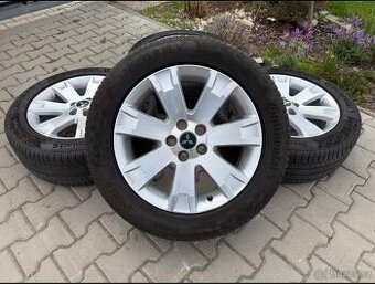 4x al kola 5x114.3 + pneu letní 225/55 R18