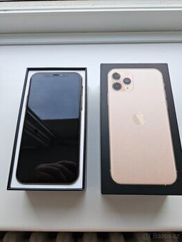 Iphone 11 pro 256GB zlatý + krabička