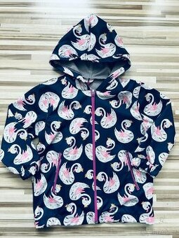 Softshellová letní bunda handmade labutě