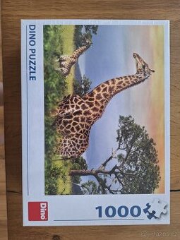 Dino ŽIRAFÍ RODINA 1000 Puzzle