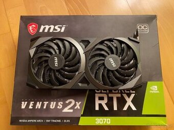 MSI GeForce RTX 3070 VENTUS 2X OC