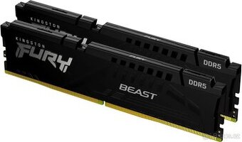 Herní RAM Kingston FURY Beast 16GB DDR5 4800MHz | KF548C38BB