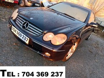 //Mercedes CLK 270cdi , w209,125kw, 2005//DÍLY