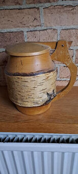 Dřevěný korbel Nová cena 190,-