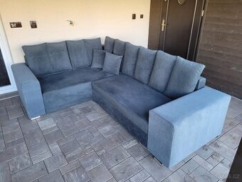 Zánovní rohová sedací souprava