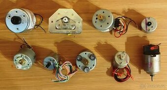 Sada stejnosměrných motorků - 1