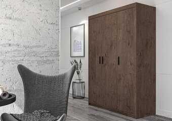 KRÁSNÁ ŠATNÍ SKŘÍŇ 133cm