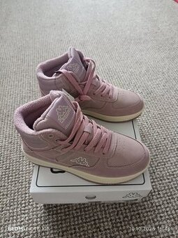 Dětské vysoké zateplené tenisky