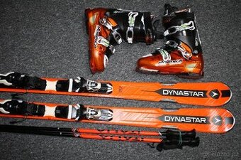 lyže dynastar 153 cm , drevene jadro