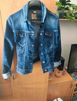 Džinová bunda vel. S. TOP STAV