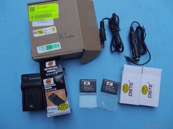 Nikon - nabíječka  a 2x baterie 1300mA