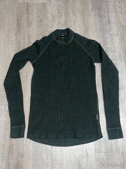 Zelené merino termo triko Lasting SWU vel. XXS/XS