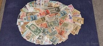Bankovky po sběrateli 171ks