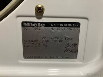 Sušička Miele T454