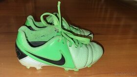 Kopačky Nike zelene, vel.27, stelka 16cm