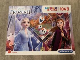 Puzzle Frozen Ledové království 104 dílů - 1
