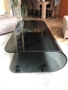 skleněný designový stůl - 1