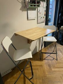 Barové židle a stůl