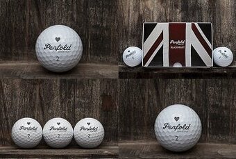 NOVÉ - Penfold Blackheart Golfové Míčky - 12 kusu - 1