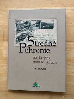 Kniha Stredné Pohronie na starých pohladniciach
