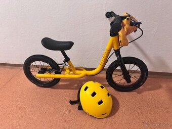 Koloodrážedlo 12” Decathlon + helma a brašna na řídítka