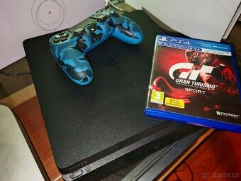 PlayStation 4 Slim 1 TB + hra zdarma + ovladač