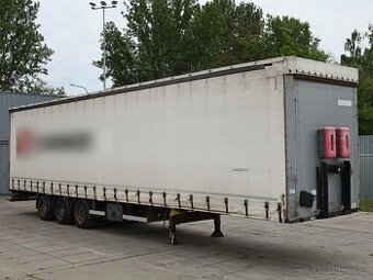 Kögel S24-1, LOW DECK, TŘÍSTRANNÁ SHRNOVACÍ PLACHTA, ZVEDACÍ