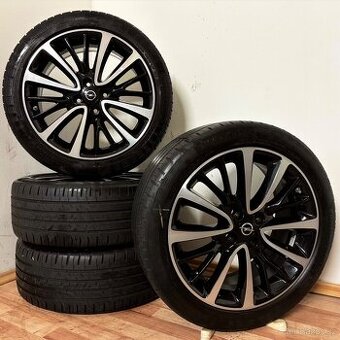 OPEL CORSA/ADAM 4x100 R17 ET44+LETNÍ 215/45R17 6mm