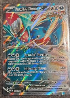 Pokemon TCG Roaring Moon EX PAR 124