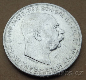 5 koruna FJI ročník 1909 Schwartz - 1