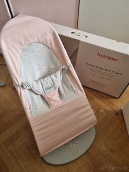 Růžový BabyBjorn pro holčičku v krasnem stavu