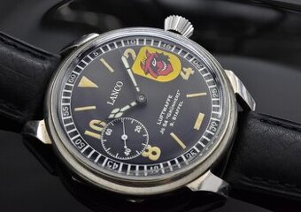 Letecké hodinky sign. Lanco Luftwaffe JG54 9.Staffel - 1