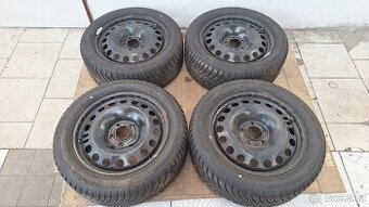 Sada disků Opel 17" 5x115 zimní pneu 225/50 R17 5-7mm Astra
