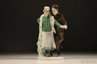 Alfred Otto KÖNIG (1871-1940) Míšeňská porcelánová figurka b