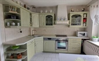 Venkovská kuchyně v mintové barvě, 4727
