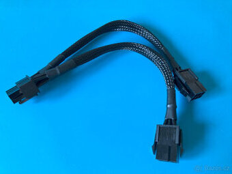 PCIe redukce z 2x 6 pin na 1x 8 pin