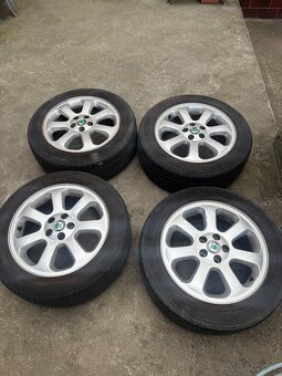 Alu kola Škoda 16” s pneu 205/55 R16 – 5x100