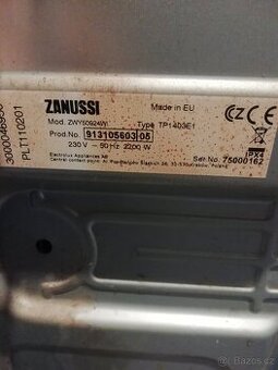 Prodám vrchem plněnou pračku Zannusi