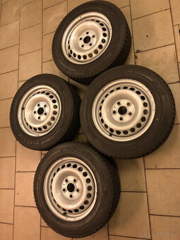 Prodám originál 4x komplet plechová kola 6,5x16 VW T5 T6