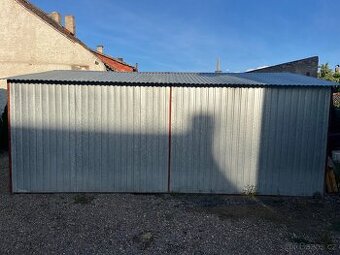 Plechová garáž 6m x 4m
