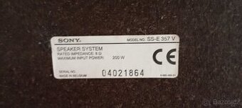 Prodám zachovalou sestavu SONY (ř.370)