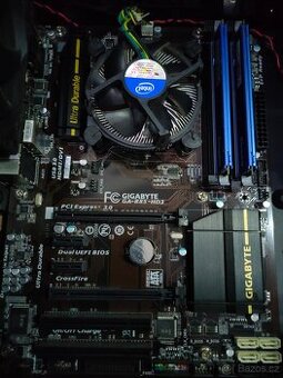 Základní deska motherboard GIGABYTE B85-HD3 + i5 4670K